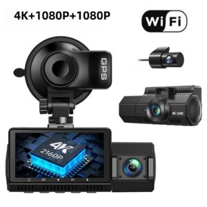 WIFI Mobile  Dashcam Car 4K HD Night Vision